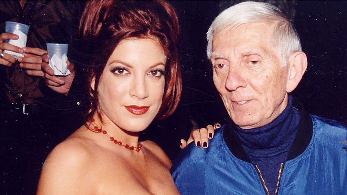 Tori Spelling credited the mentorship that she received from her late father Aaron Spelling as keeping her grounded.
