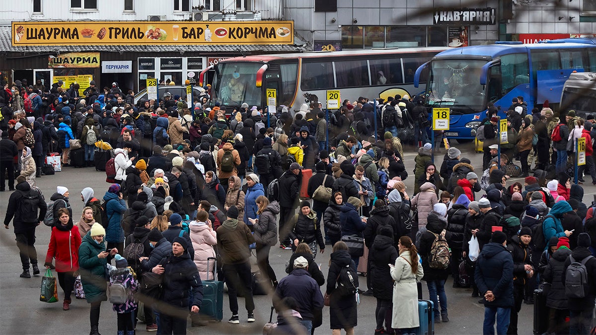 bus station in Kyiv