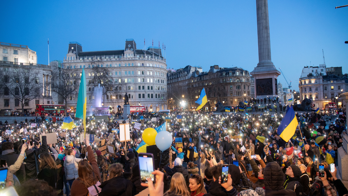 Protests against Putin and Russia