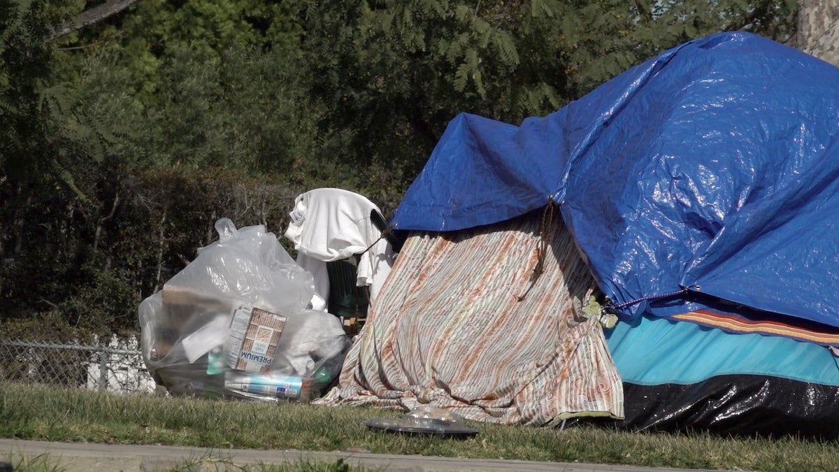 homeless encampment