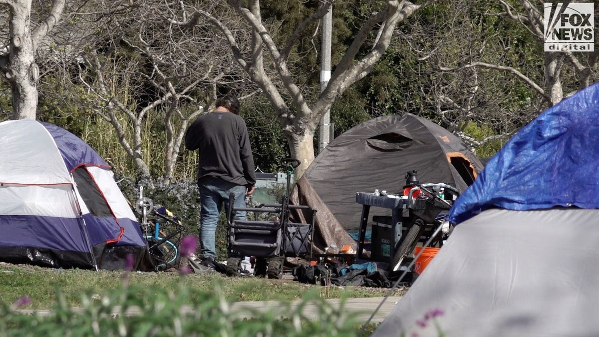 homeless encampment