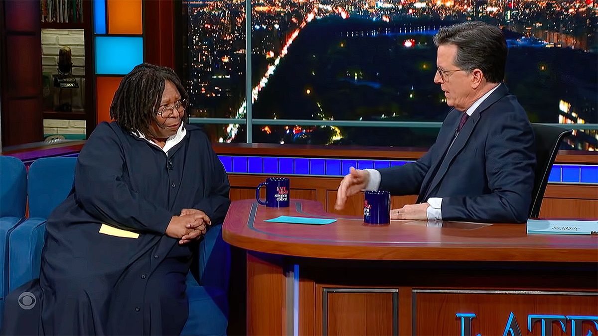 Whoopie Goldberg on 'The Late Show' with Stephen Colbert