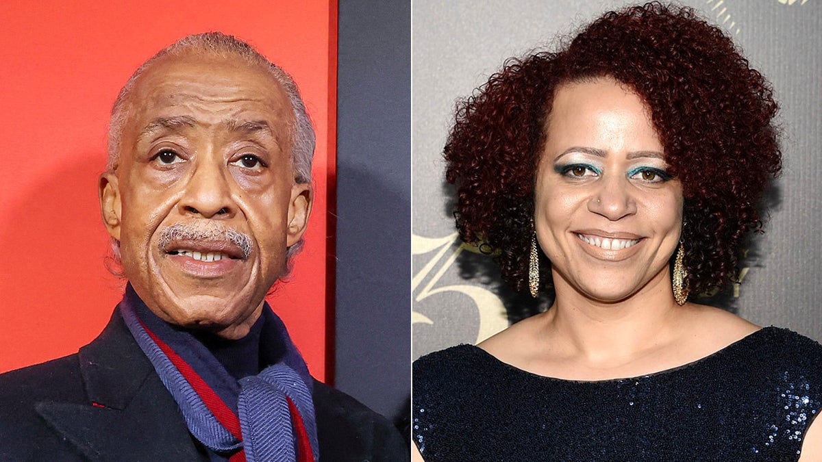 Al Sharpton and Nikole Hannah Jones