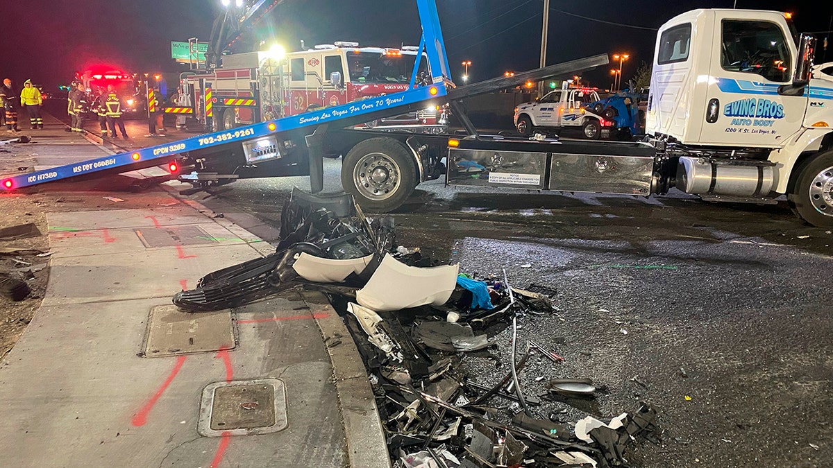 fatal six-car crash in North Las Vegas