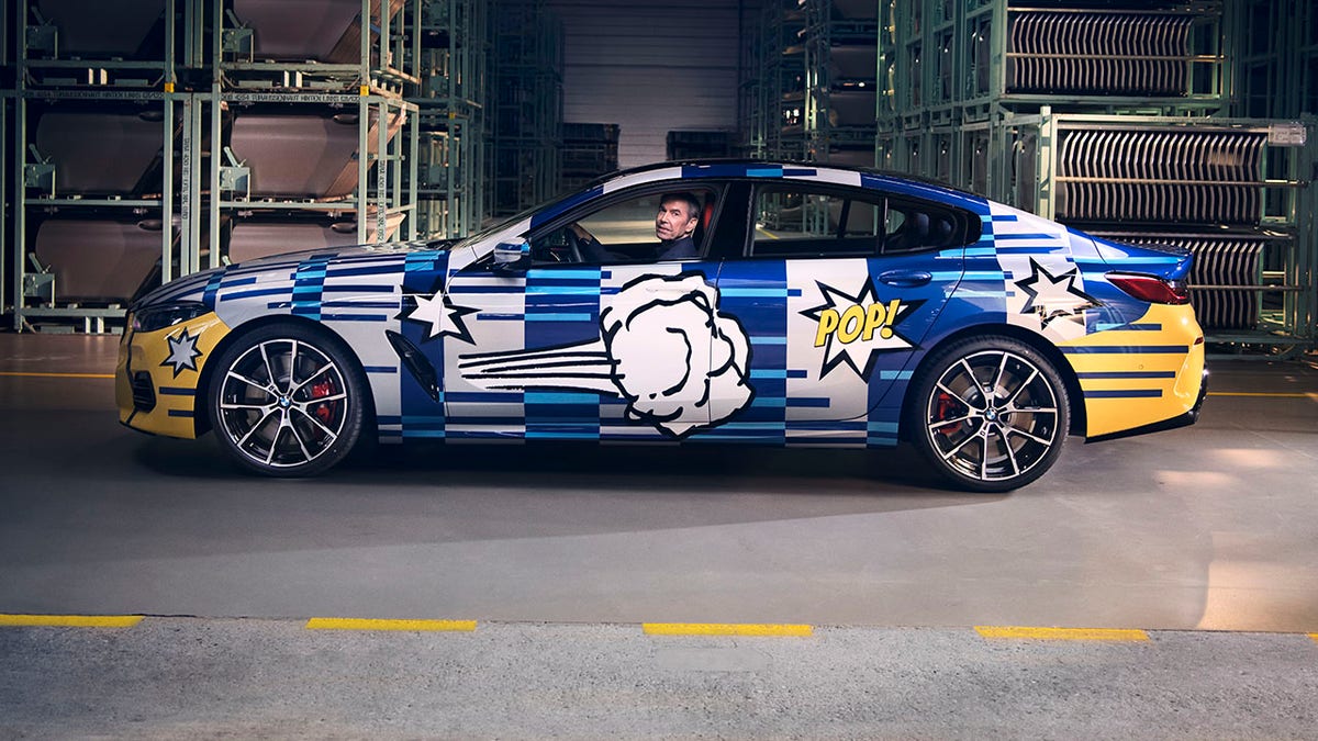 Jeff Koons collaborated with BMW on the 8 X Jeff Koons limited edition car.