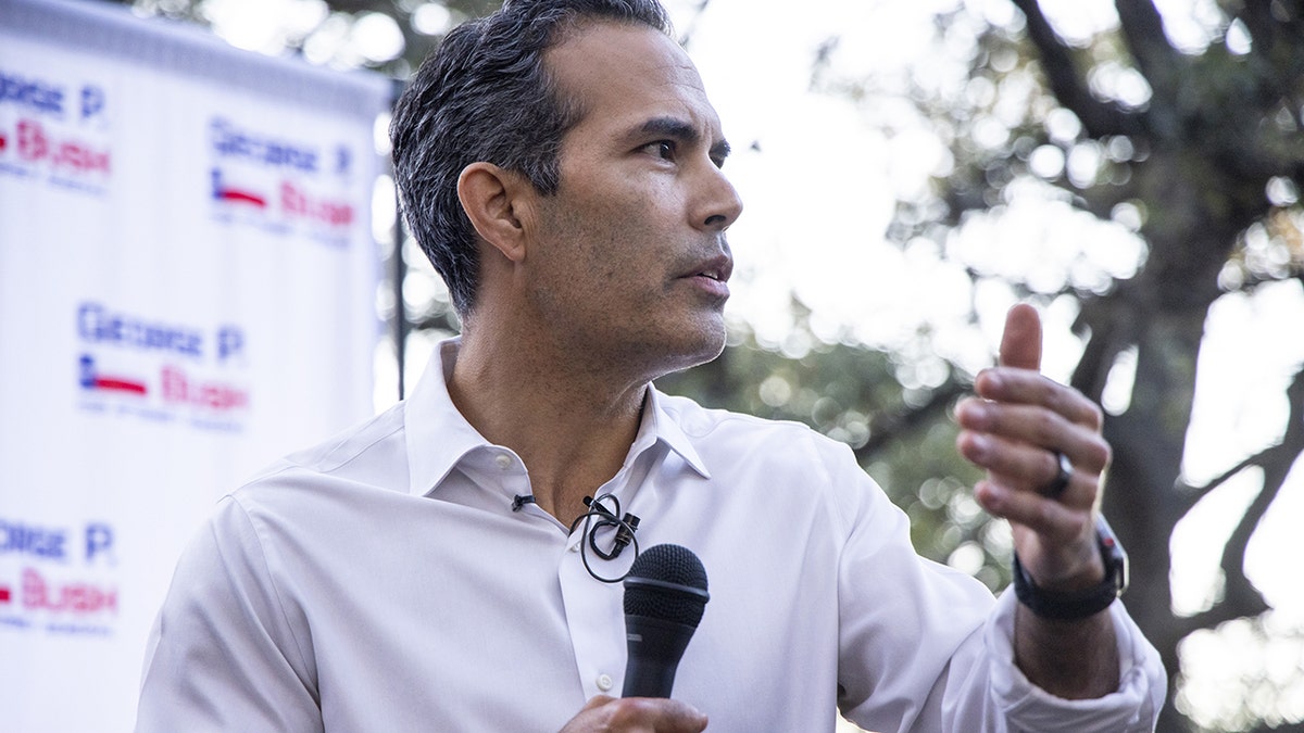 George P Bush campaigns