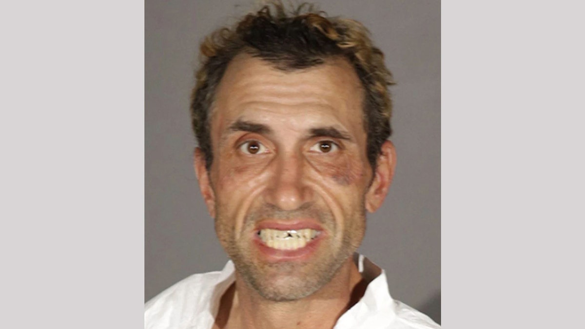James Langdon, 47, was arrested three times in 16 hours on Sunday in Glendale, California. 