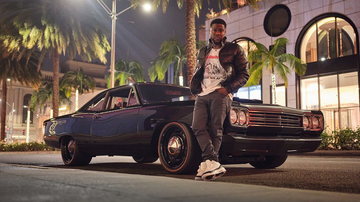 Salvaggio Design built a custom 1969 Plymouth Roadrunner for Kevin Hart.