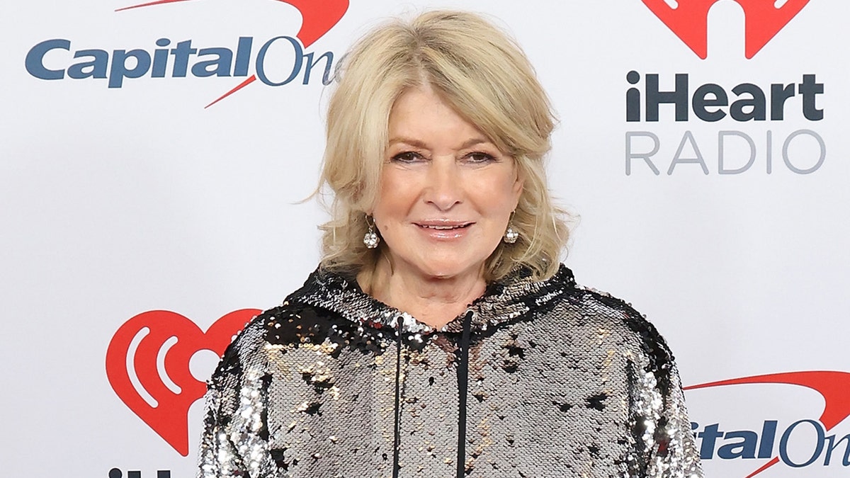 Martha Stewart at the Jingle Ball