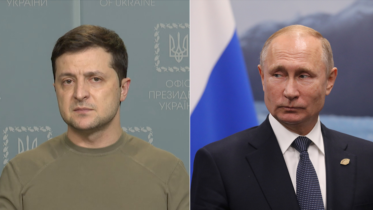 Zelenskyy and Putin