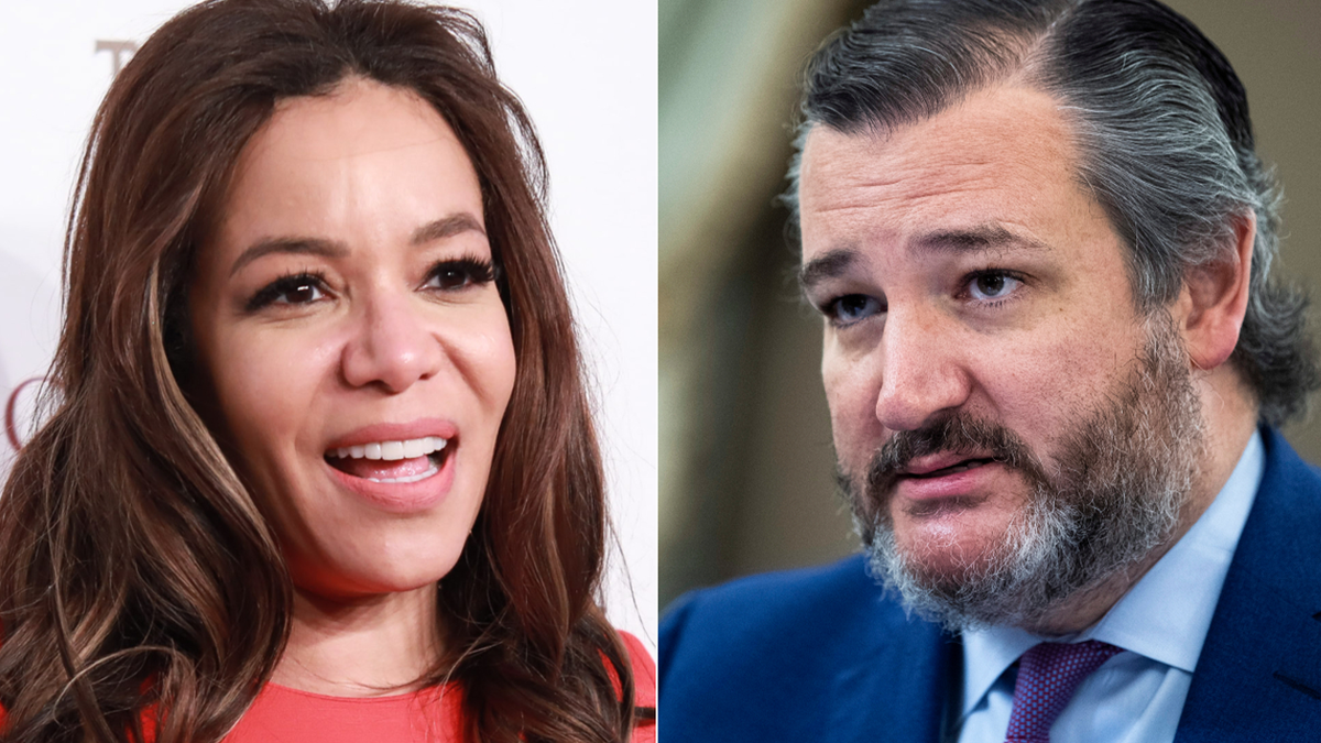 Sunny Hostin and Ted Cruz