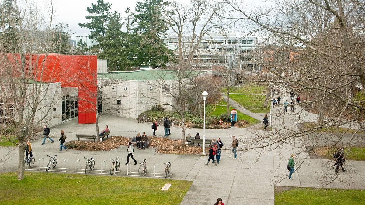 Students at the University of Victoria