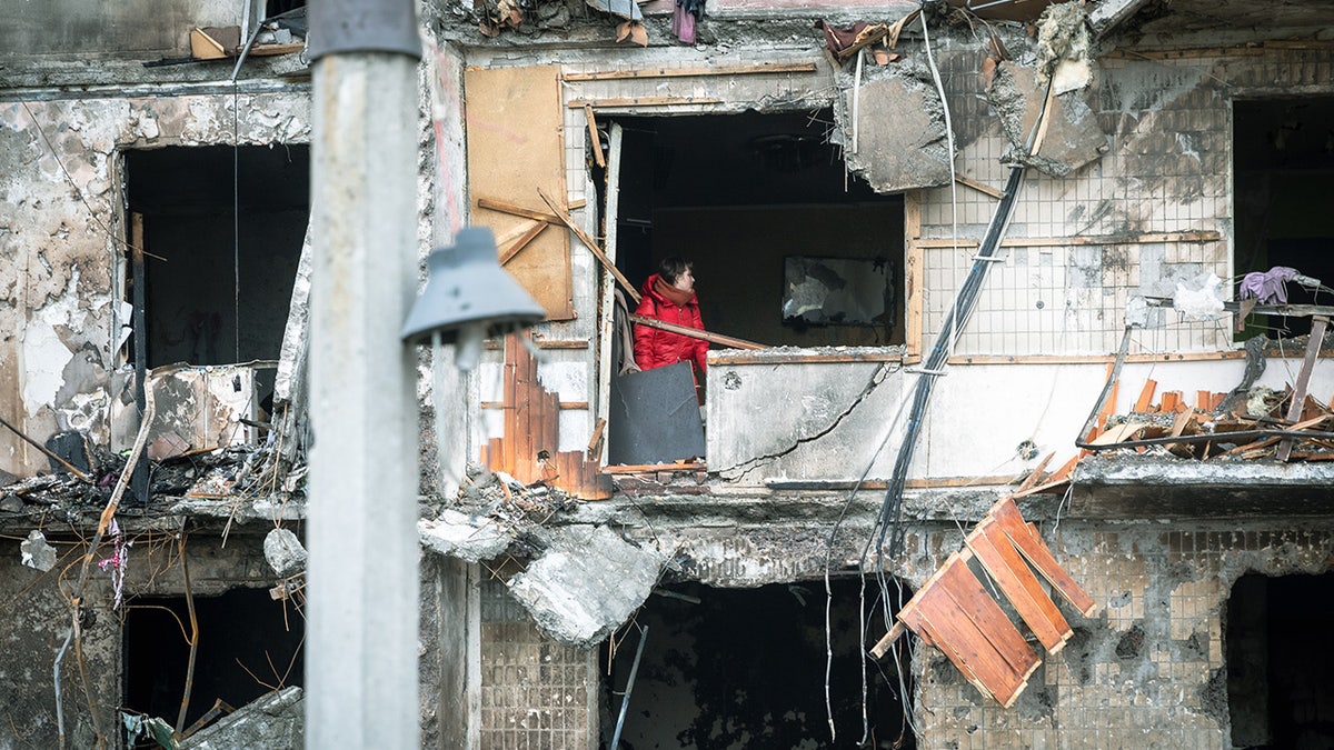 Kyiv, Ukraine damage