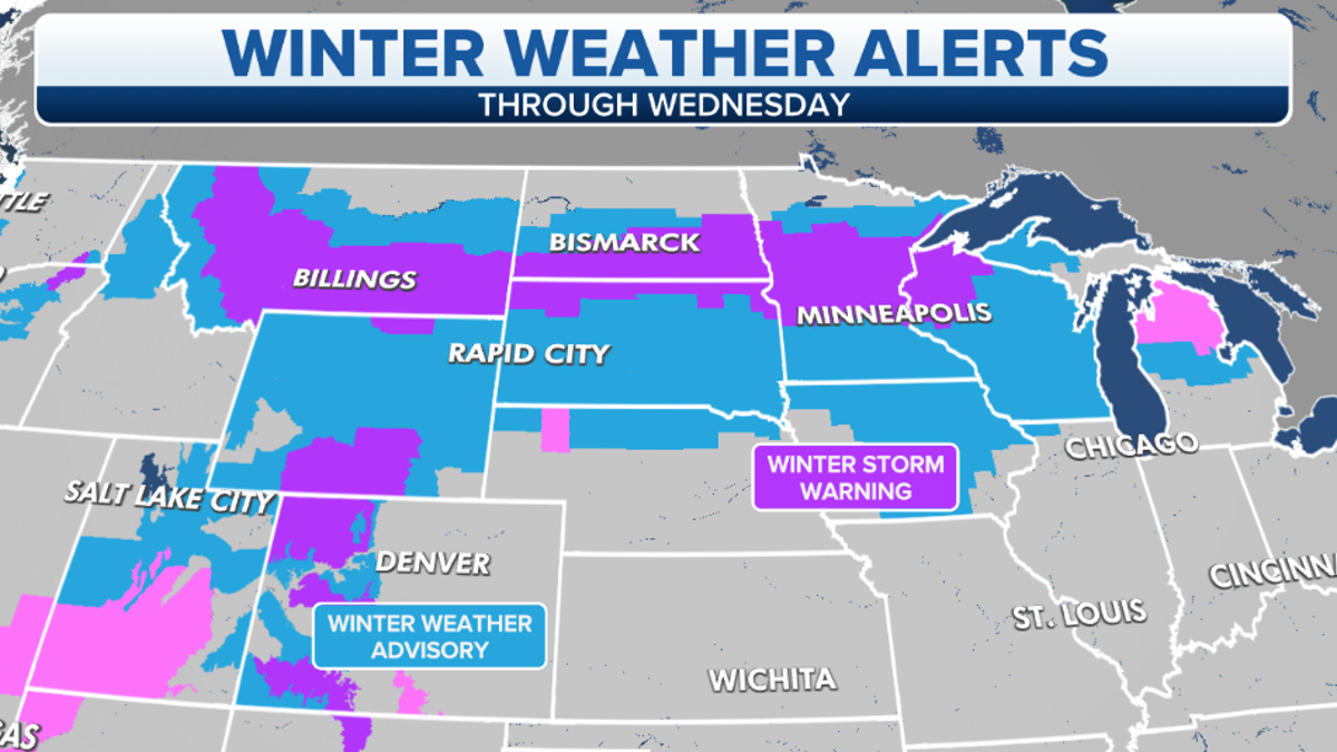 Current winter weather alerts in effect. 