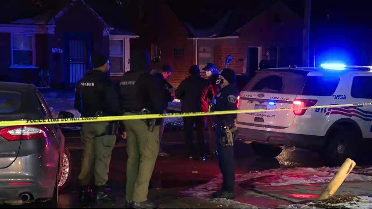 Detroit police investigating a triple fatal shooting; two adults and a child.