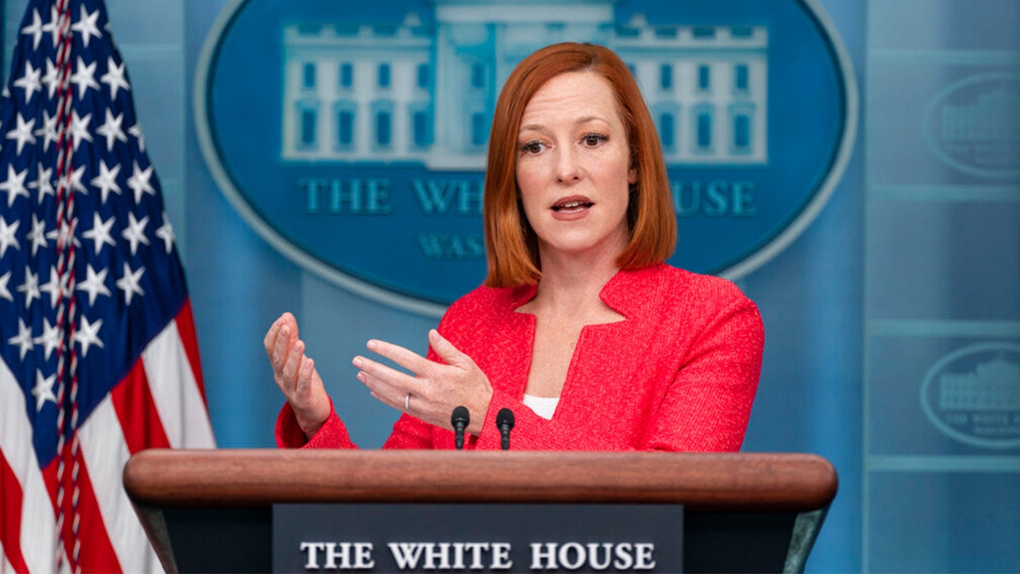 The White House Jen Psaki