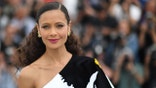 British actress Thandie Newton poses on May 15, 2018 during a photocall for the film "Solo : A Star Wars Story" at the 71st edition of the Cannes Film Festival in Cannes, southern France. (Photo by Loic VENANCE / AFP)        (Photo credit should read )