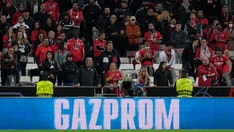 German soccer club removes Russian firm Gazprom from jerseys