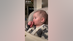 Mom slammed on TikTok for feeding baby 'bloody' steak: Experts weigh in