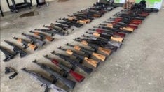 Texas woman allegedly busted at US-Mexico border with 44 rifles, disassembled machine gun in trampoline box