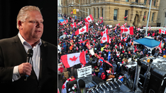 Ontario premier Doug Ford echoes Canadian truckers' complaints: 'Everyone's done with this'