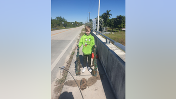 Florida boy hauls in two .50-caliber Barrett sniper rifles on fishing trip