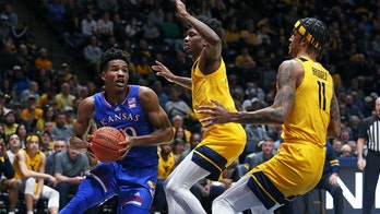 Ochai Agbaji, David McCormack lead No. 6 Kansas over West Virginia