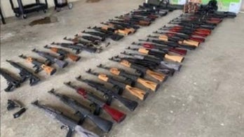 Texas woman allegedly busted at US-Mexico border with 44 rifles, disassembled machine gun in trampoline box