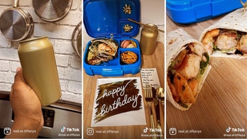 Mom makes 'golden birthday' lunchbox for son with shrimp, lobster and more