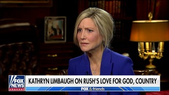Kathryn Limbaugh says Rush would be 'furious' at state of US, but would say 'never give up'