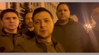Ukraine's Zelenskyy, advisers vow to defend country: 'We're all here’