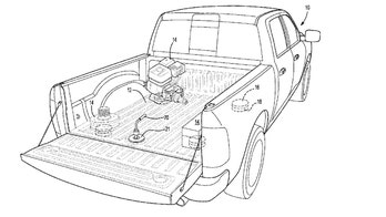Stuck: Ford patents pickup with magnetic bed to hold cargo in place