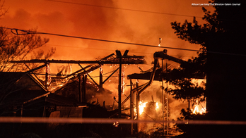 Massive fire rips through North Carolina fertilizer plant, thousands asked to evacuate over explosion fears