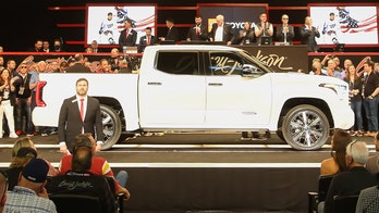 2022 Toyota Tundra hybrid pickup sold for $700,000