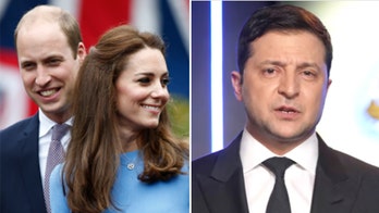 Ukraine President Zelenskyy applauded by Prince William, Kate Middleton