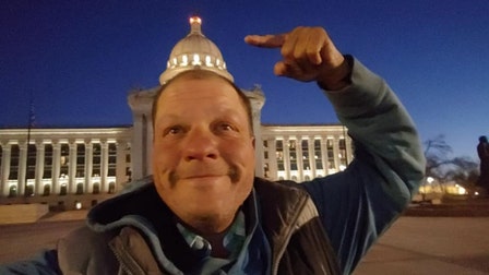 Man bicycling to all 50 states reaches Oklahoma, realizes, 'I'm starting to feel proud again'