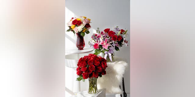 1-800-Flowers.com has a variety of bouquets available for Valentine's Day.