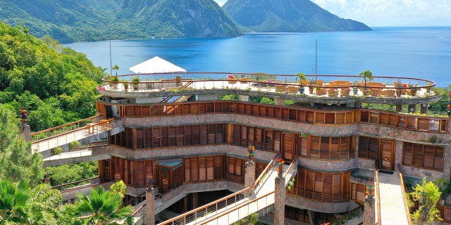 Jade Mountain Resort in St. Lucia was found to be the best all-inclusive resort in the Caribbean. 