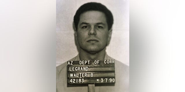 German citizen Walter LeGrand, shown in this Arizona Department of Correction mugshot, was executed at the Arizona State Prison in Florence in 1999. 