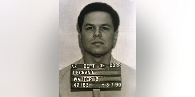 German citizen Walter LeGrand, shown in this Arizona Department of Correction mugshot, was executed at the Arizona State Prison in Florence in 1999.