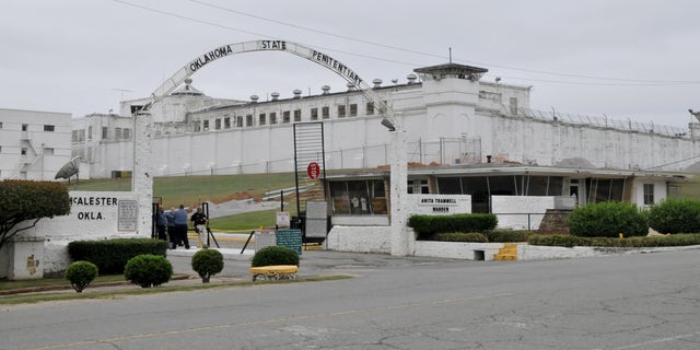 The Oklahoma State Penitentiary where Richard Glossip is set to be executed is seen in McAlester, Oklahoma.