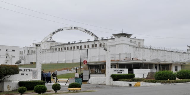 The Oklahoma State Penitentiary where Richard Glossip is set to be executed is seen in McAlester, Oklahoma.