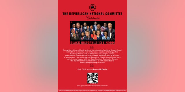 RNC Black History Month political advertisement