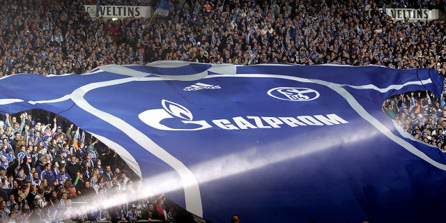 The logo of Russian state-owned energy giant Gazprom is being removed from the jerseys of German soccer team Schalke following Moscow’s wide-ranging attack on Ukraine.