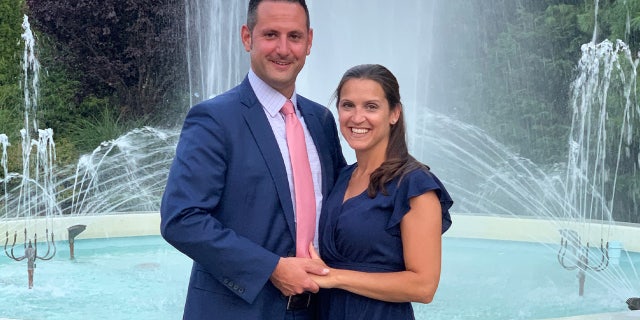 Michael and Alexis Telep. When they visited their son's school recently, they said, he was wearing a mask. They're determined to keep fighting for both their children's mental and physical well-being and safety.
