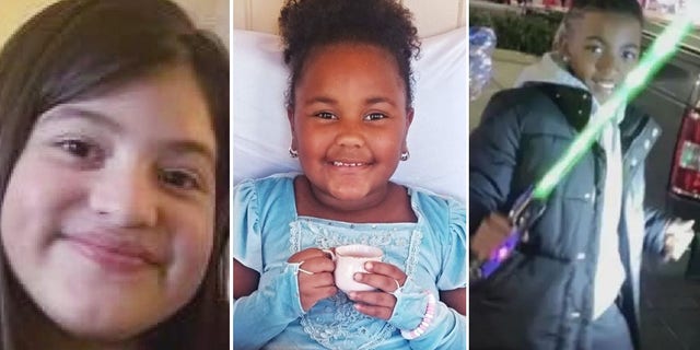 Children in and around Houston have increasingly become victims of gun violence in recent months. Arlene Alvarez, Ashanti Grant, both 9, and Darius "DJ" Dugas, 11, were all shot in February in incidents where they were not the intended victim, police said. Alvarez and Dugas both died from their injuries and Grant remains hospitalized.