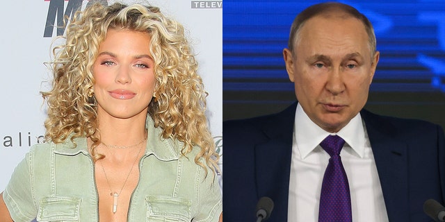 Actress AnnaLynne McCord is receiving criticism for her commentary on Vladimir Putin.
