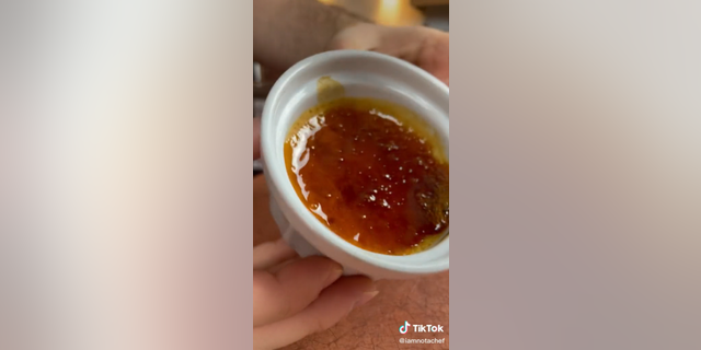 Antony Khoury tells Fox News Digital that people can either melt granulated sugar in a pan to make the caramelized crust or use a kitchen blowtorch to melt sprinkled sugar.