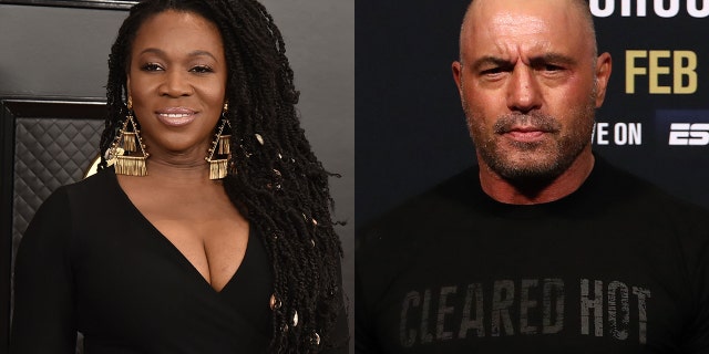 India Arie called Joe Rogan "consciously racist" during her appearance on ‘The Daily Show'.