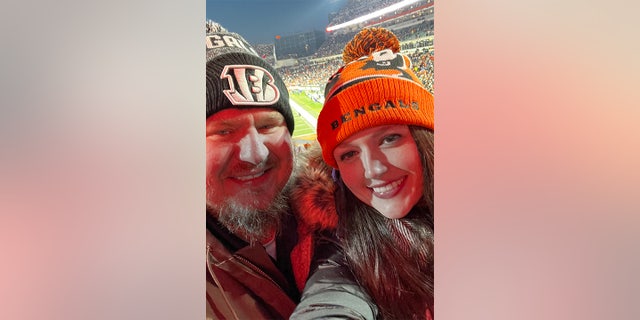 For this happy couple, it's been a match made in Cincinnati, Ohio. 